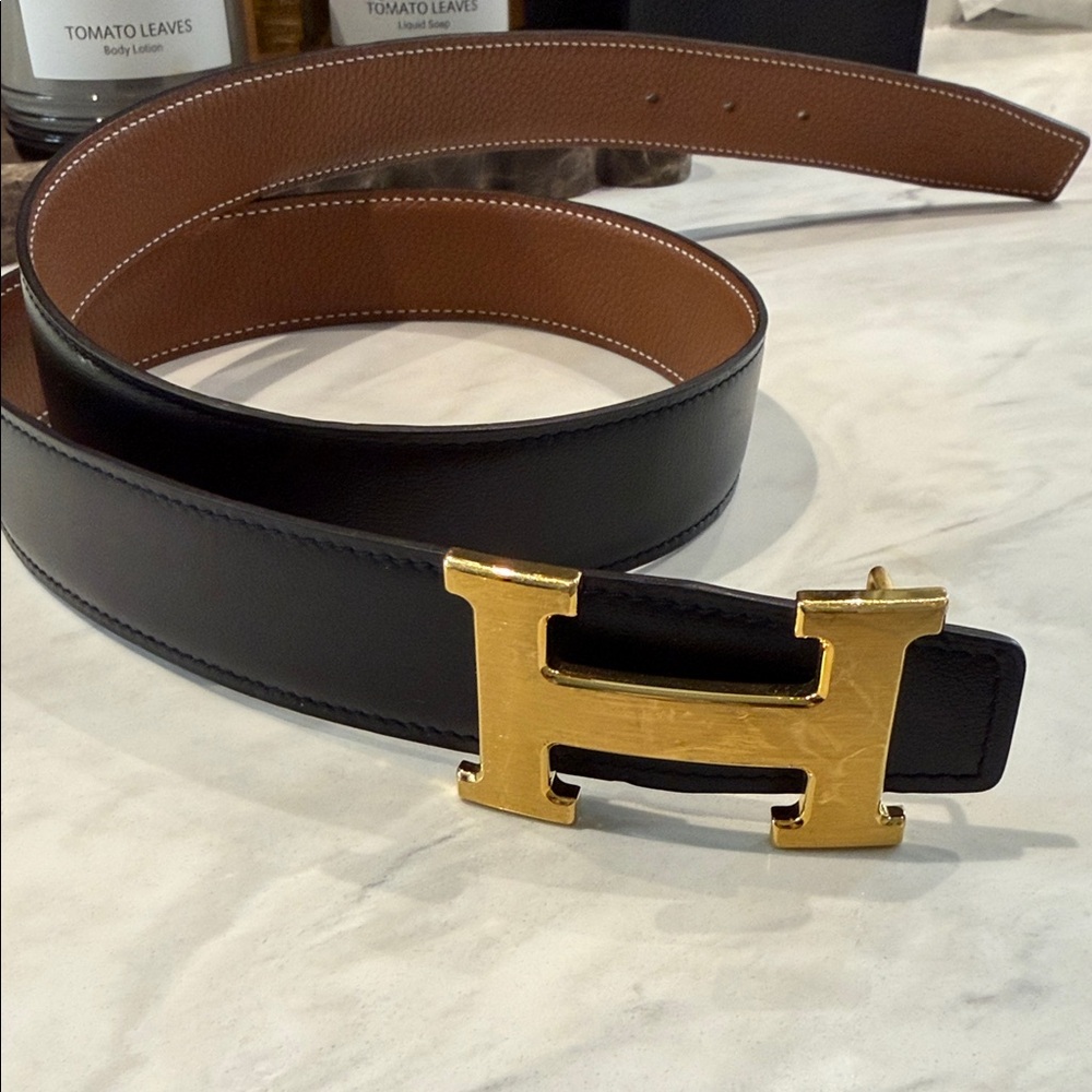 Hermes reversible belt